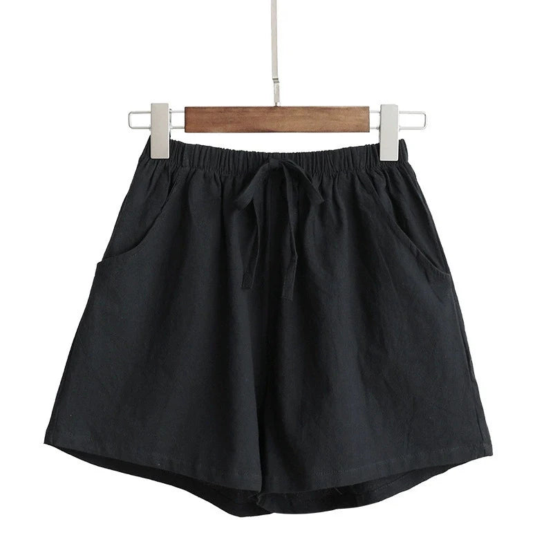 Women’s Casual High-Waist Summer Shorts – Breathable & All-Match